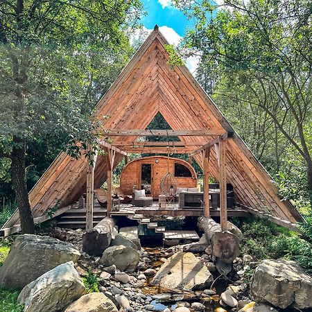 Gorska Osada Luxury Chalets Zakopane Poronin Exteriör bild