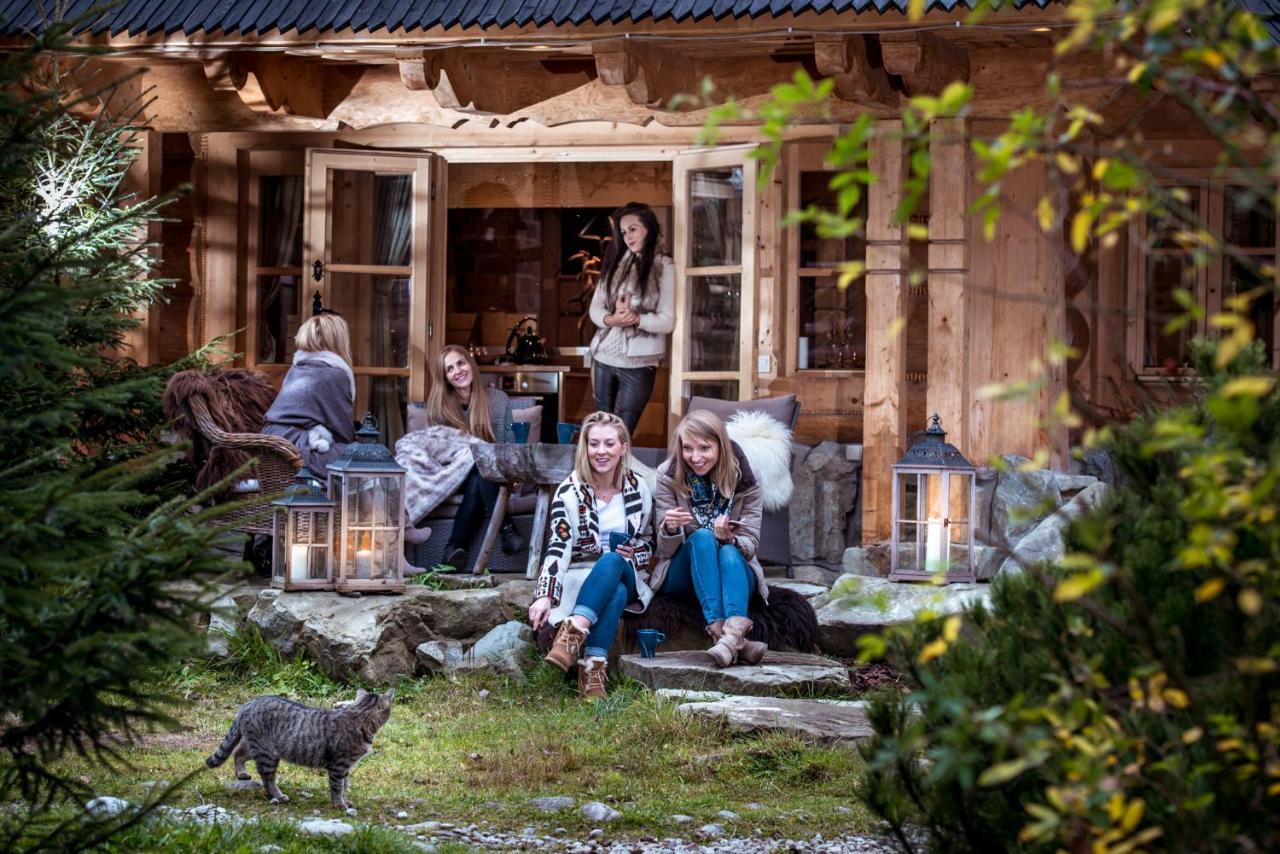 Gorska Osada Luxury Chalets Zakopane Poronin Exteriör bild