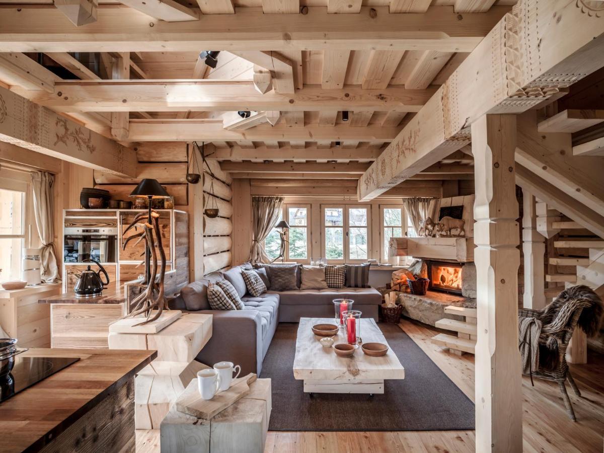 Gorska Osada Luxury Chalets Zakopane Poronin Exteriör bild