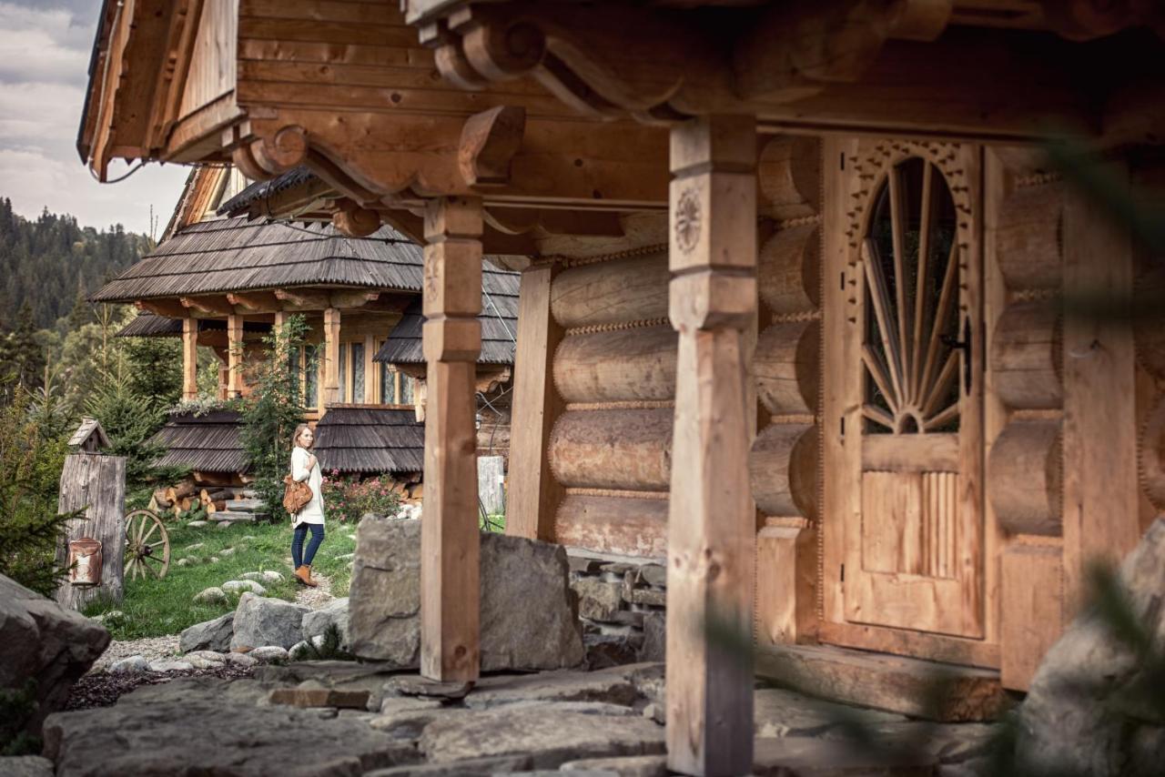 Gorska Osada Luxury Chalets Zakopane Poronin Exteriör bild