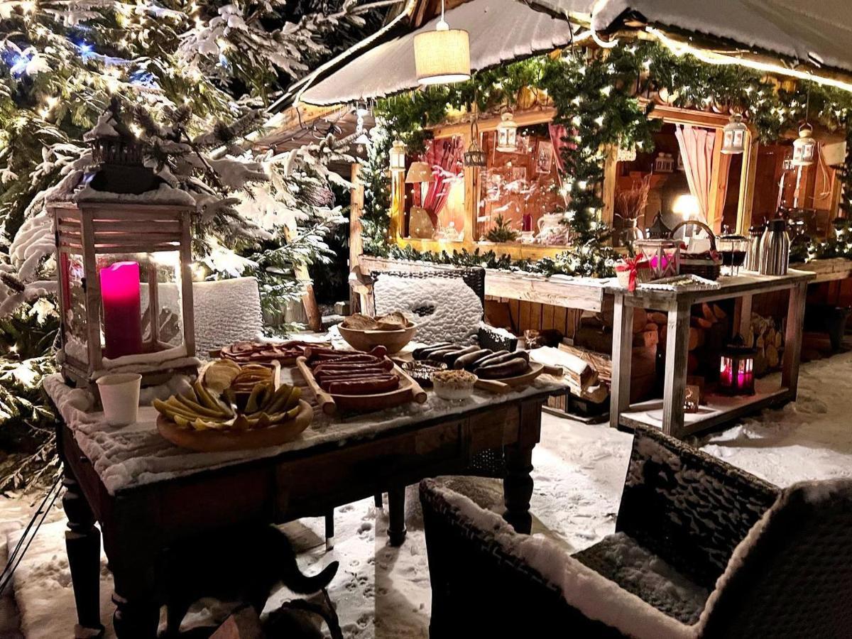 Gorska Osada Luxury Chalets Zakopane Poronin Exteriör bild