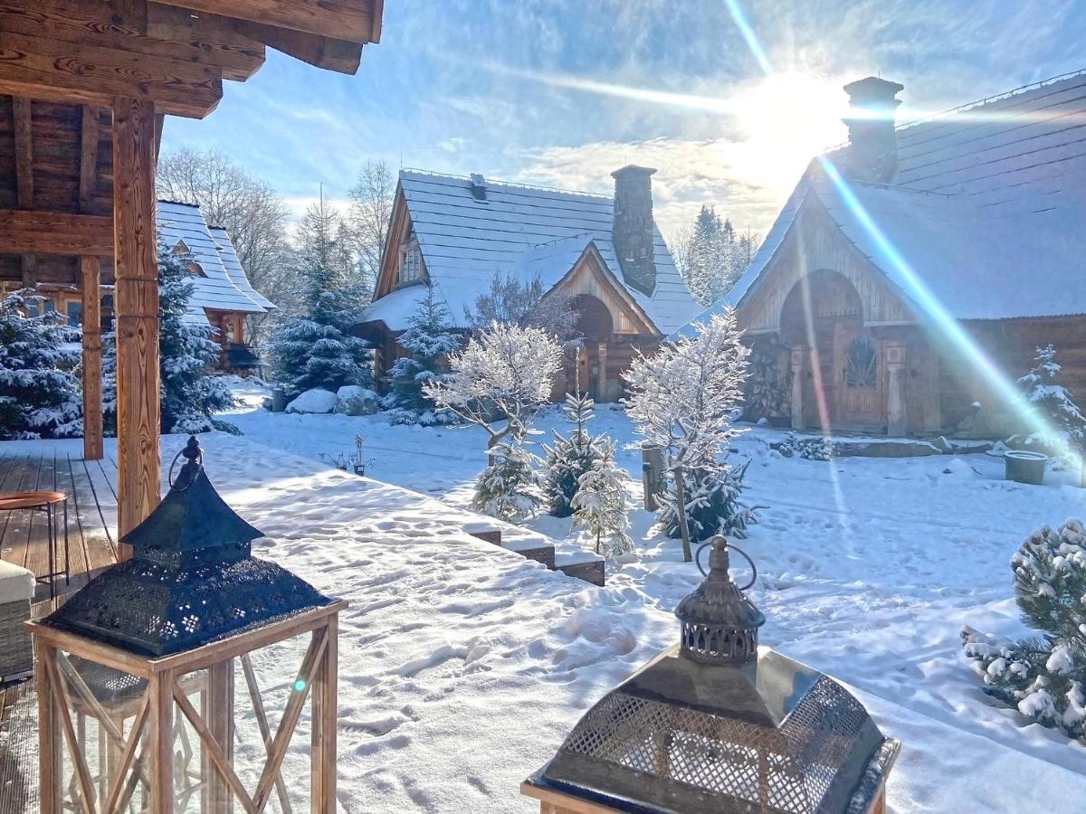 Gorska Osada Luxury Chalets Zakopane Poronin Exteriör bild