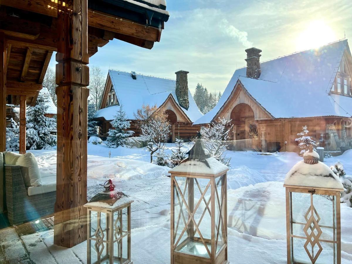 Gorska Osada Luxury Chalets Zakopane Poronin Exteriör bild