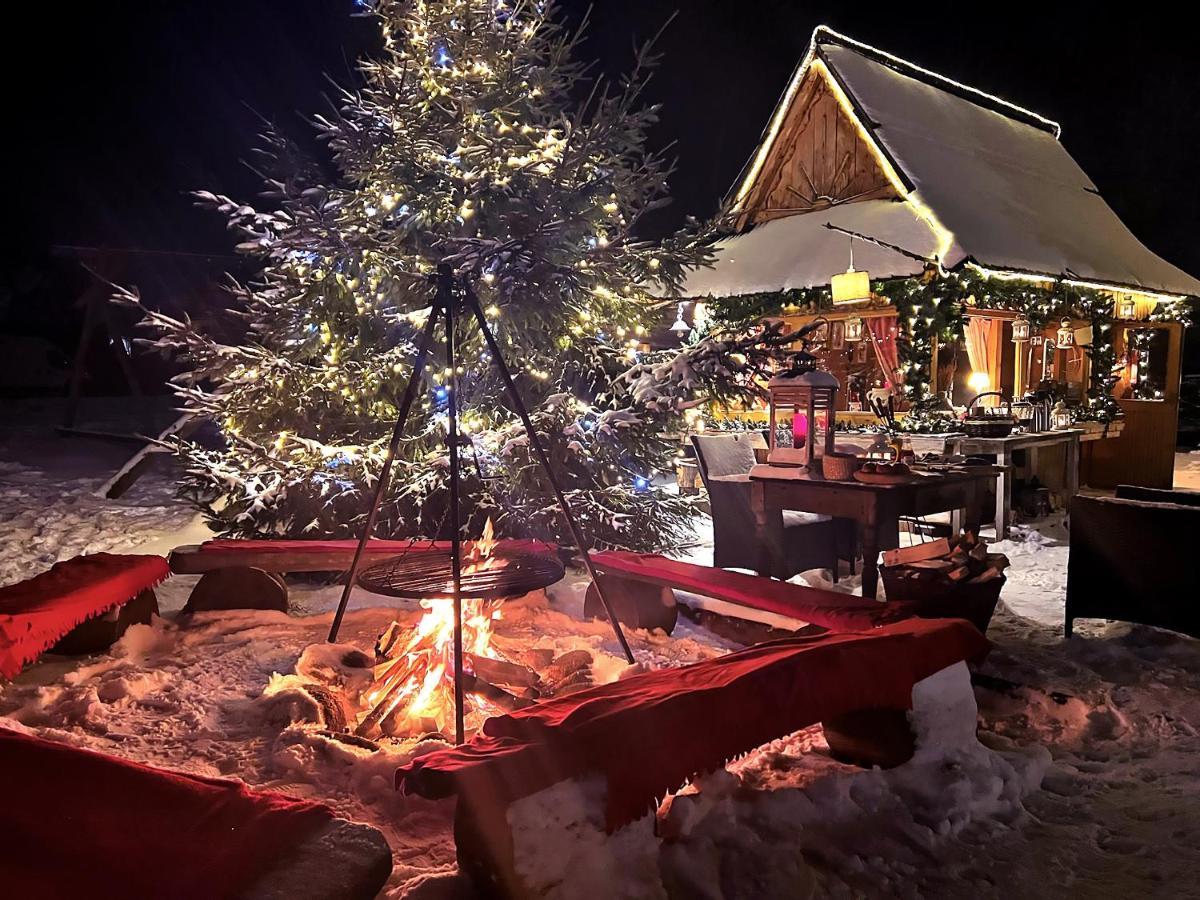 Gorska Osada Luxury Chalets Zakopane Poronin Exteriör bild
