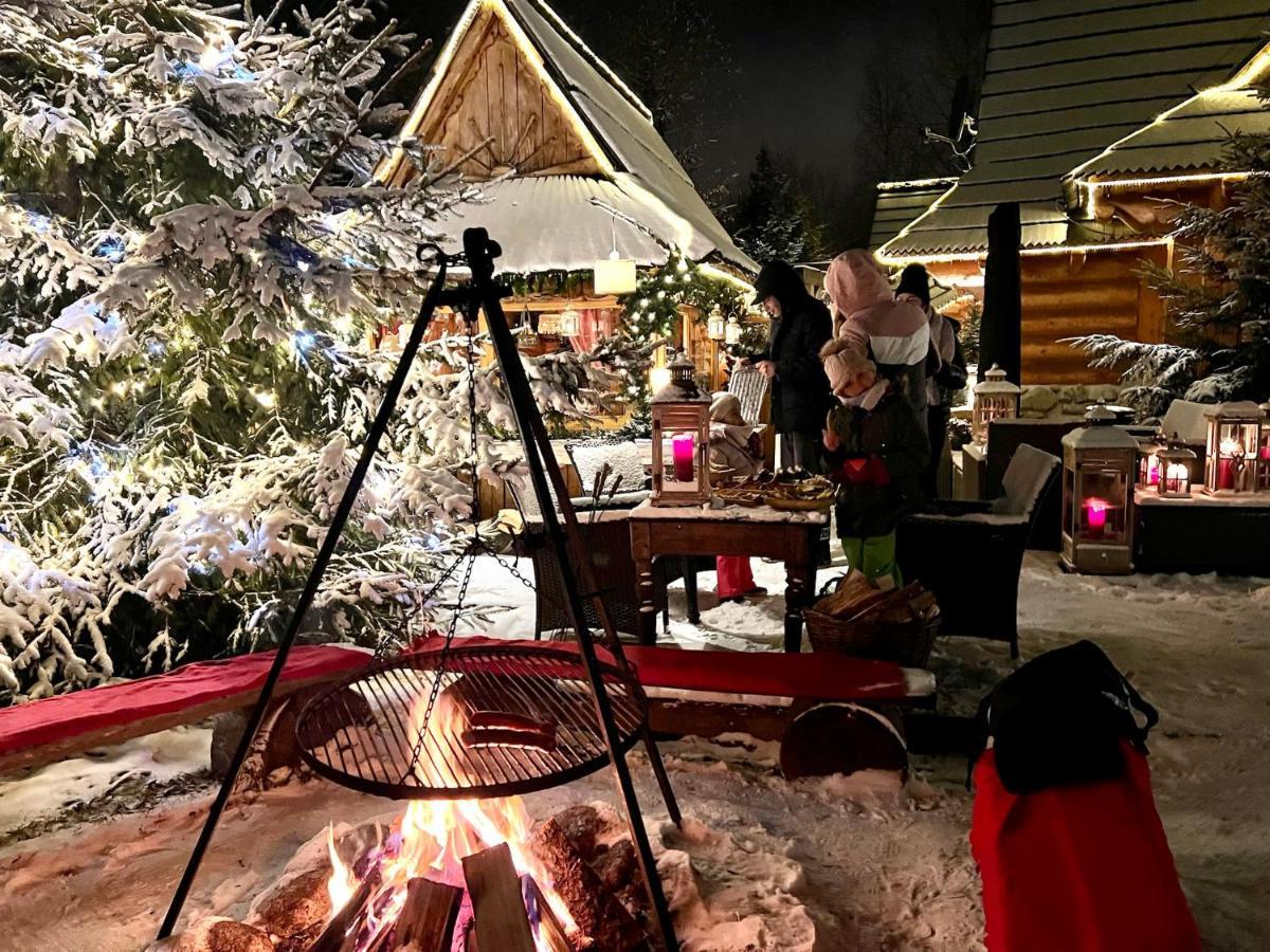 Gorska Osada Luxury Chalets Zakopane Poronin Exteriör bild