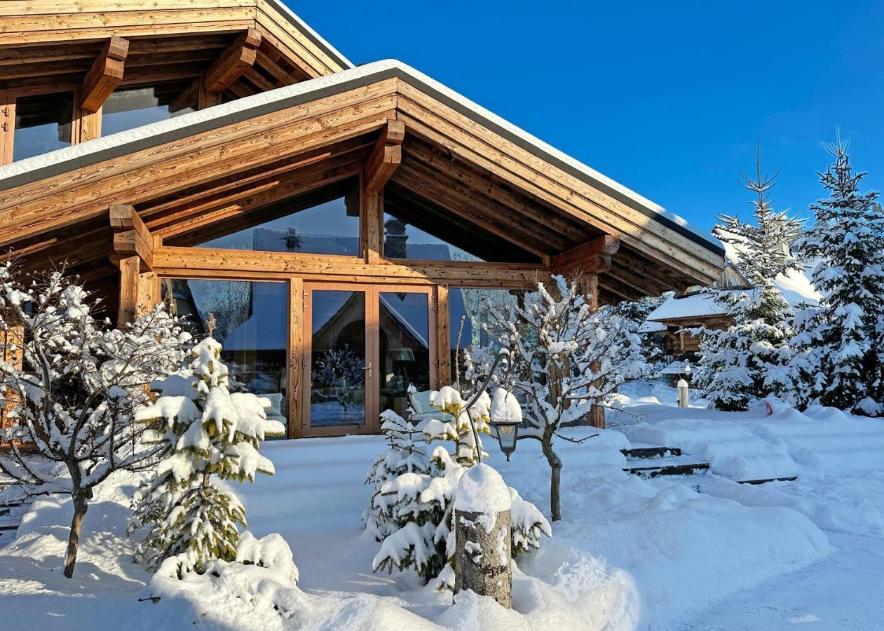 Gorska Osada Luxury Chalets Zakopane Poronin Exteriör bild