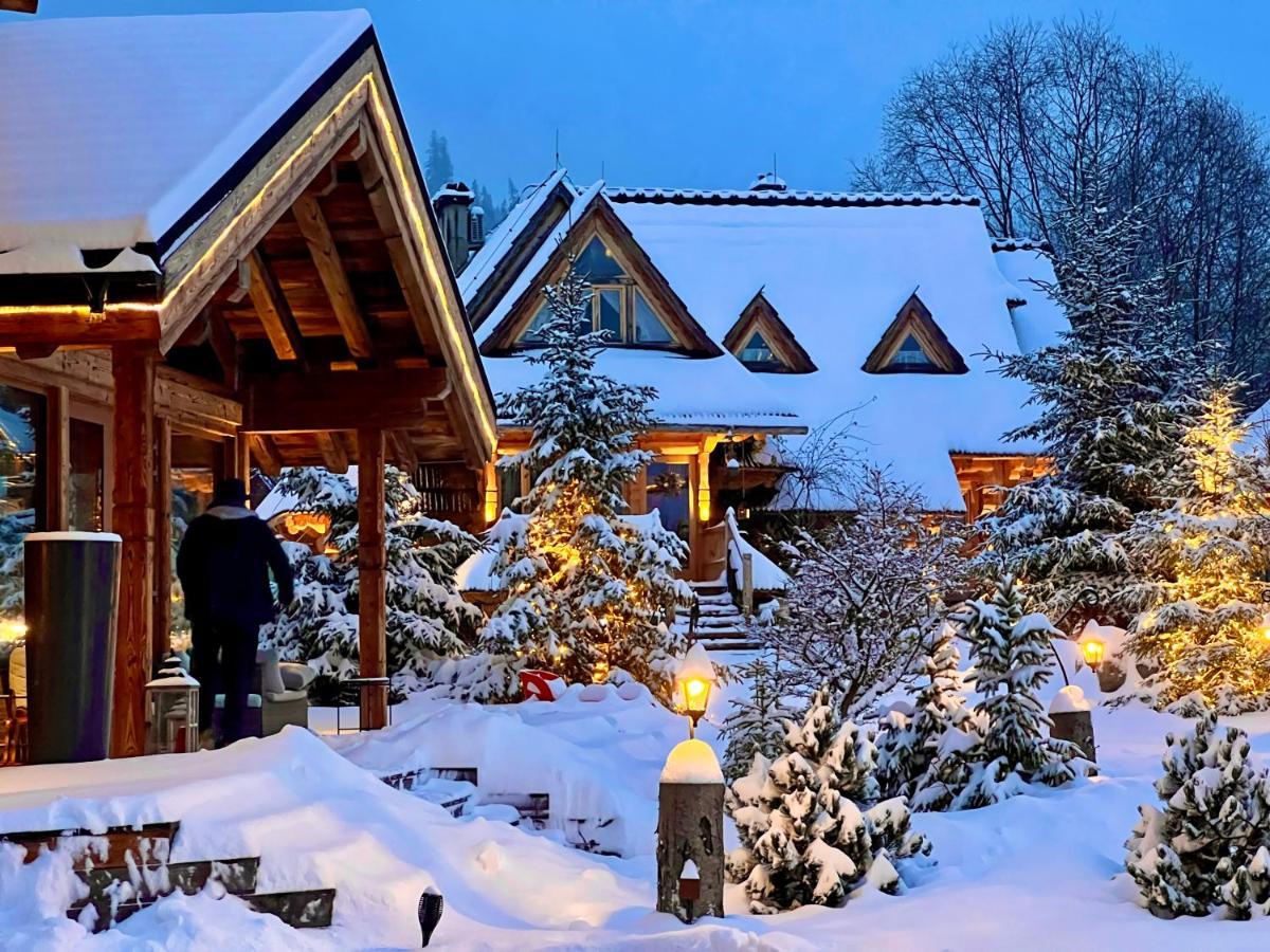 Gorska Osada Luxury Chalets Zakopane Poronin Exteriör bild