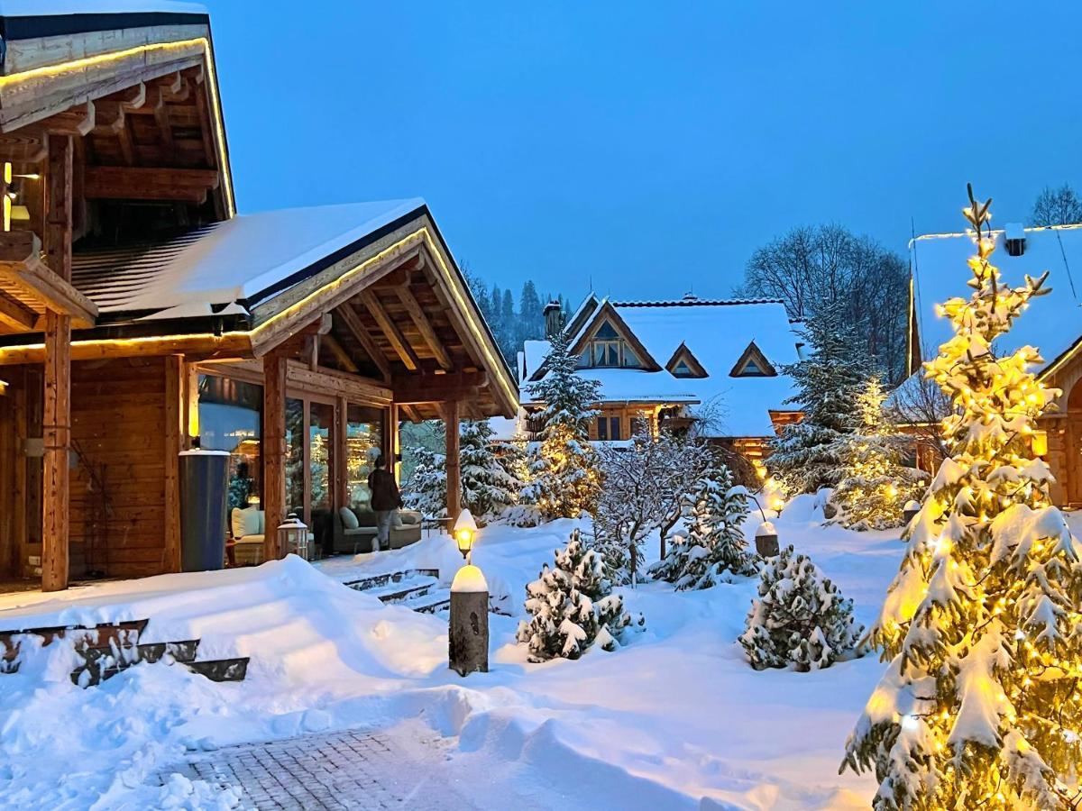 Gorska Osada Luxury Chalets Zakopane Poronin Exteriör bild