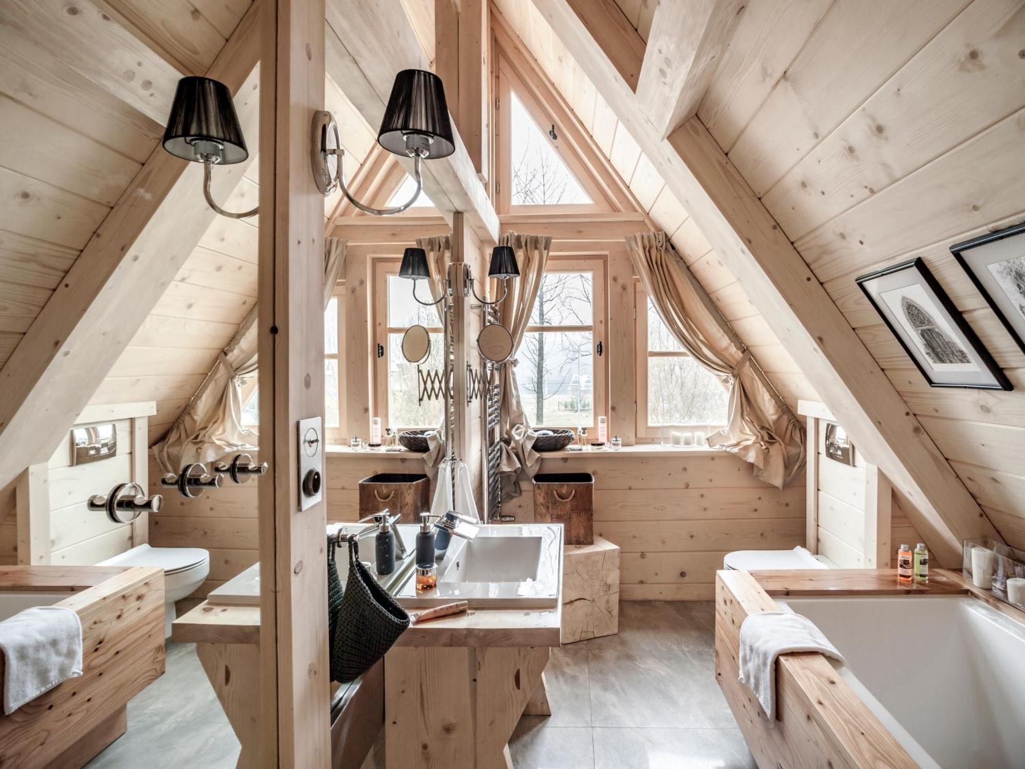 Gorska Osada Luxury Chalets Zakopane Poronin Exteriör bild