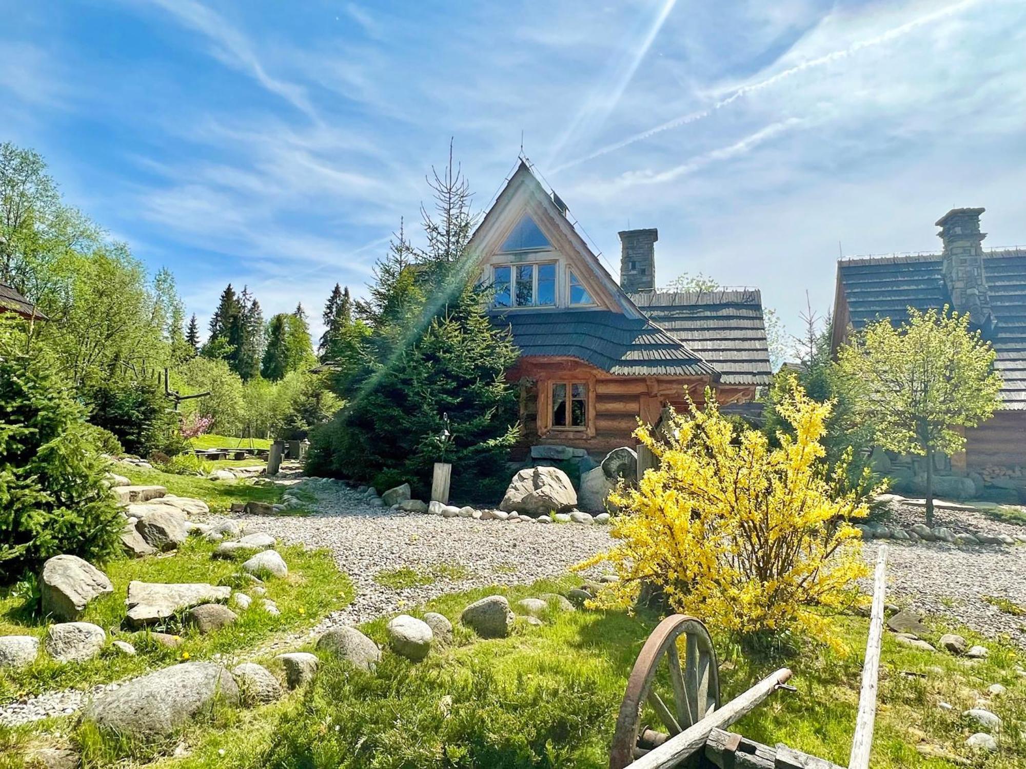 Gorska Osada Luxury Chalets Zakopane Poronin Exteriör bild