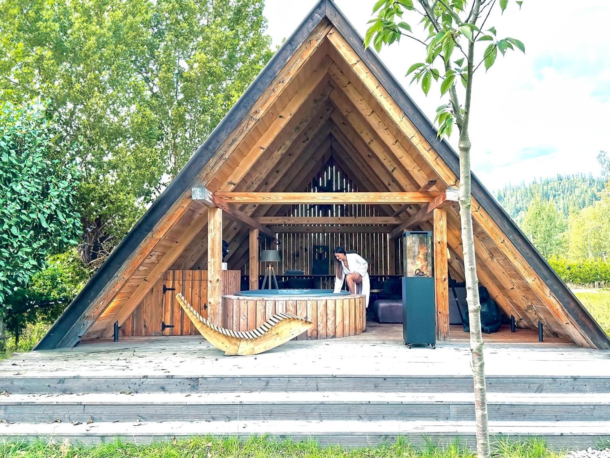 Gorska Osada Luxury Chalets Zakopane Poronin Exteriör bild