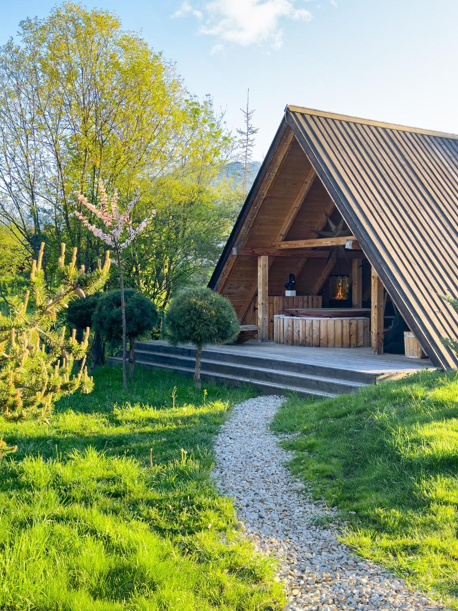 Gorska Osada Luxury Chalets Zakopane Poronin Exteriör bild