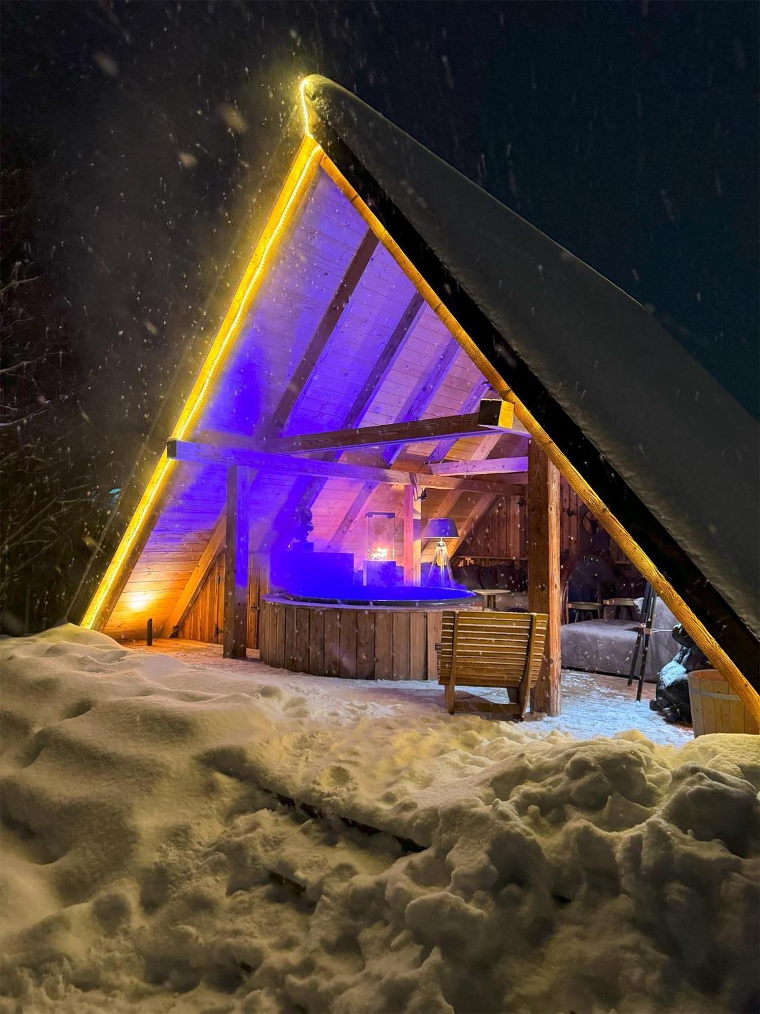 Gorska Osada Luxury Chalets Zakopane Poronin Exteriör bild