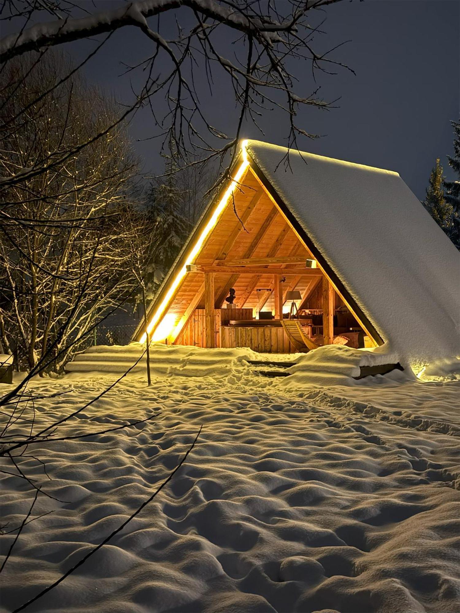 Gorska Osada Luxury Chalets Zakopane Poronin Exteriör bild