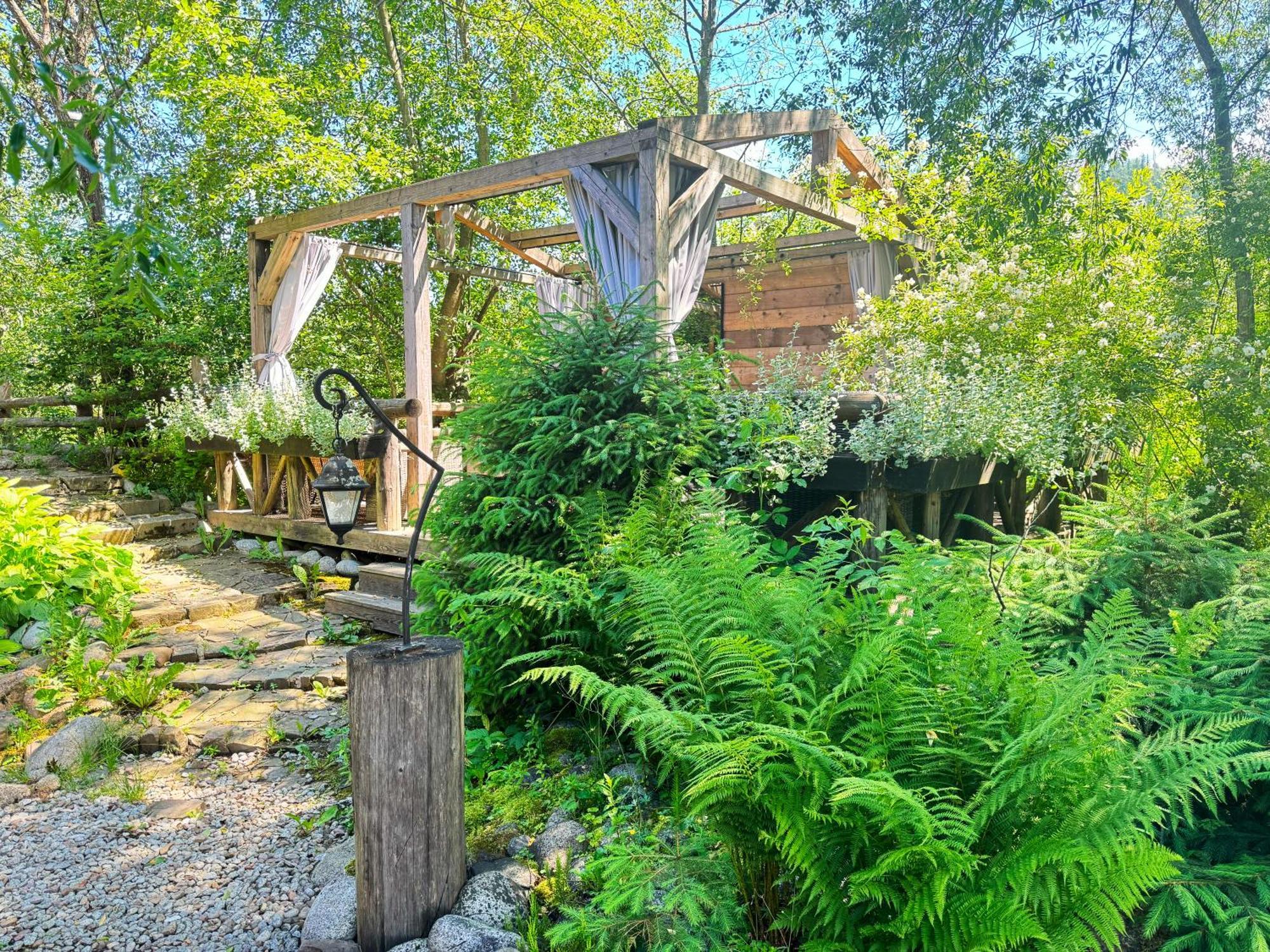 Gorska Osada Luxury Chalets Zakopane Poronin Exteriör bild