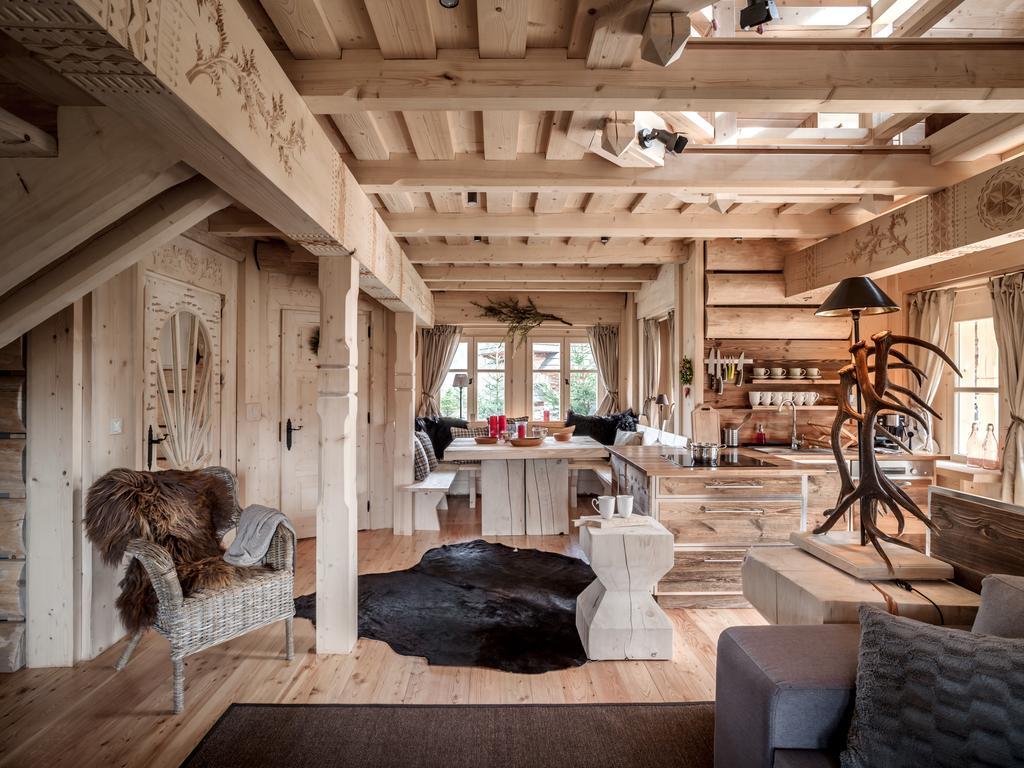 Gorska Osada Luxury Chalets Zakopane Poronin Exteriör bild